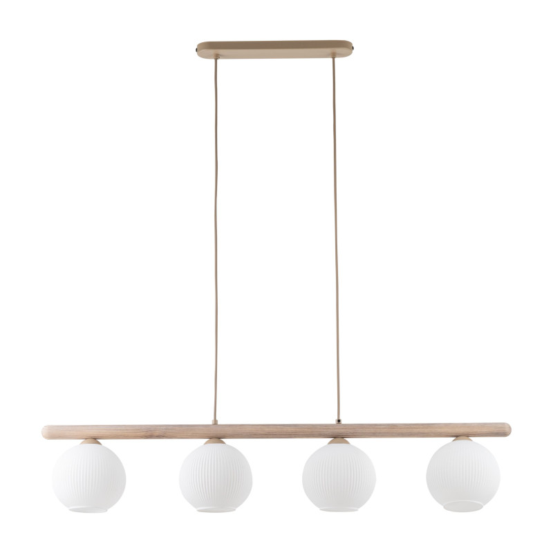 Lampadario Virlo 4 luci bianco E14 TK Lighting