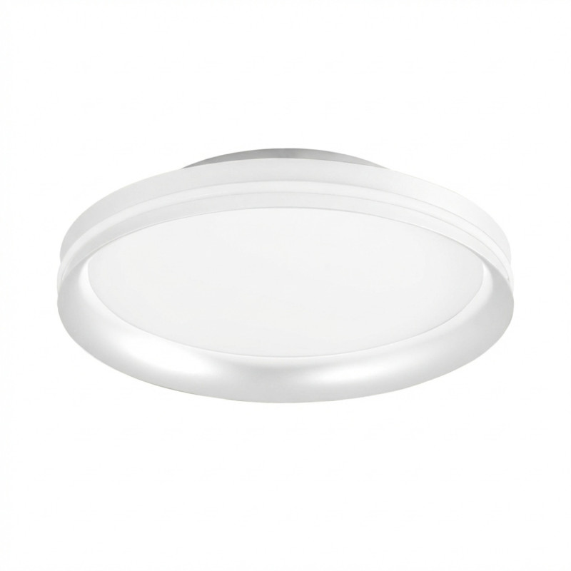 Plafoniera LED Isy bianca moderna 1 luce Fabas