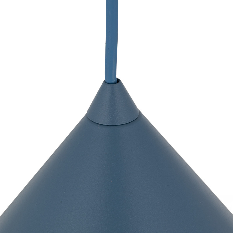 Lampada a sospensione Cono L Navy blu TK Lighting