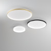 Plafoniera Bacco bianca LED integrato 38W Fabas