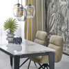 Lampadario Elio Mix 3 luci nero E27 TK Lighting