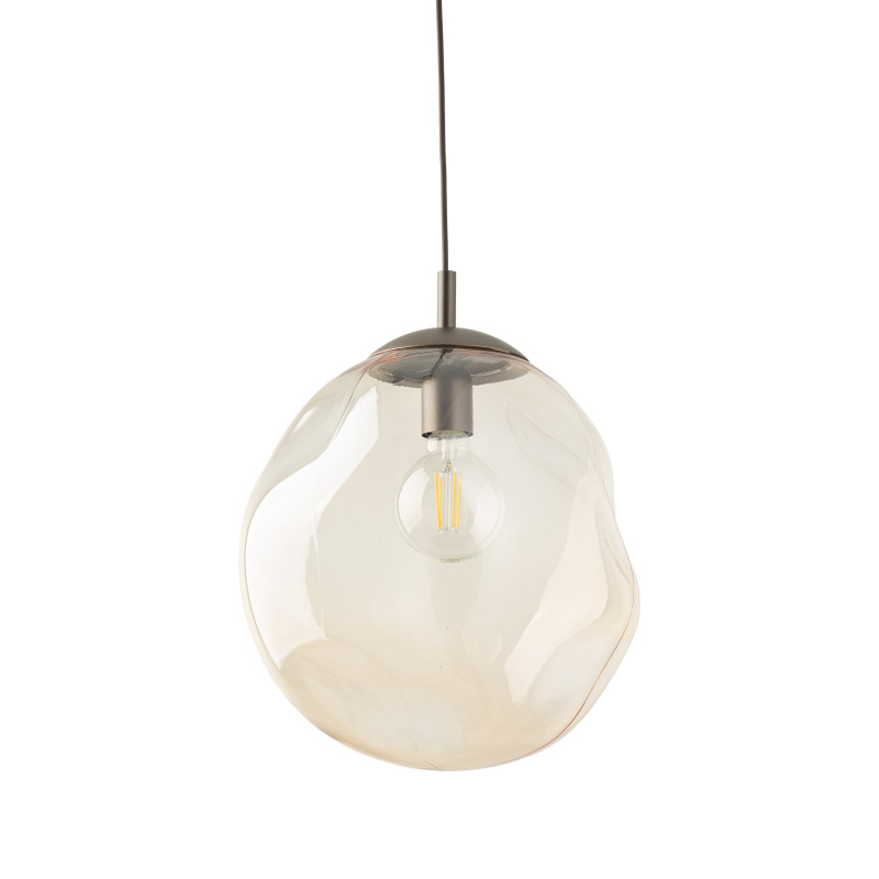 Lampadario Lava L marrone 1 luce E27 TK Lighting