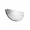 Applique moderna Hill bianca 1 luce E27 Fabas