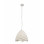 Lampadario Duchessa bianco 1 luce E27 Fabas