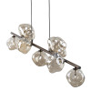 Lampadario Lava Brown 9 luci marrone G9 TK Lighting