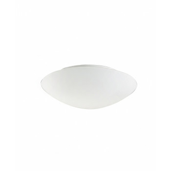 Plafoniera Pandora bianca 1 luce E27 Fabas
