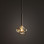 Lampada a sospensione Lava sabbia G9 TK Lighting
