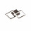 Applique Bard corten LED integrato 21 W Fabas