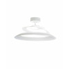 Plafoniera Aragon LED integrato bianca Fabas