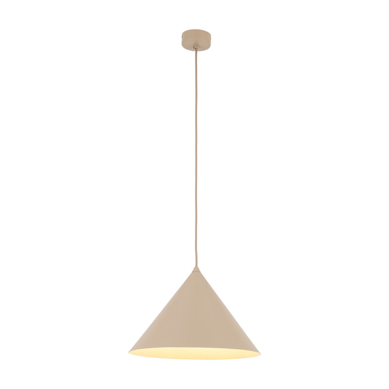Lampadario a sospensione Cono sabbia E27 TK Lighting