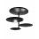 Plafoniera moderna Simplon 3 luci LED nera Fabas