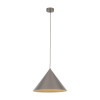 Lampadario Cono L New marrone 1 luce E27 TK Lighting