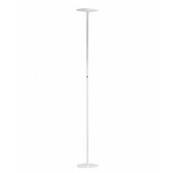Piantana LED Regina 35W bianca con luce orientabile Fabas