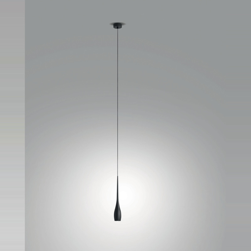 Sospensione LED Coco 1 luce 7W Fabas per tavolo