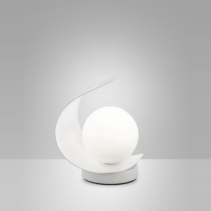 Lampada da tavolo Adria LED bianca Fabas