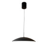 Lampadario Glamis nero 1 luce LED integrato Fabas