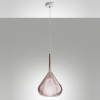 Sospensione Lila ametista 1 luce E27 Fabas