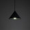 Sospensione Cono S Black 1 luce nero E27 TK Lighting