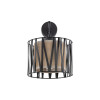 Applique Harmony Nature 1 luce nera E27 TK Lighting