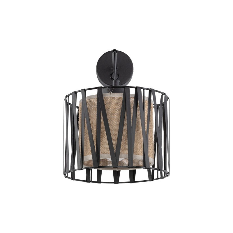 Applique Harmony Nature 1 luce nera E27 TK Lighting