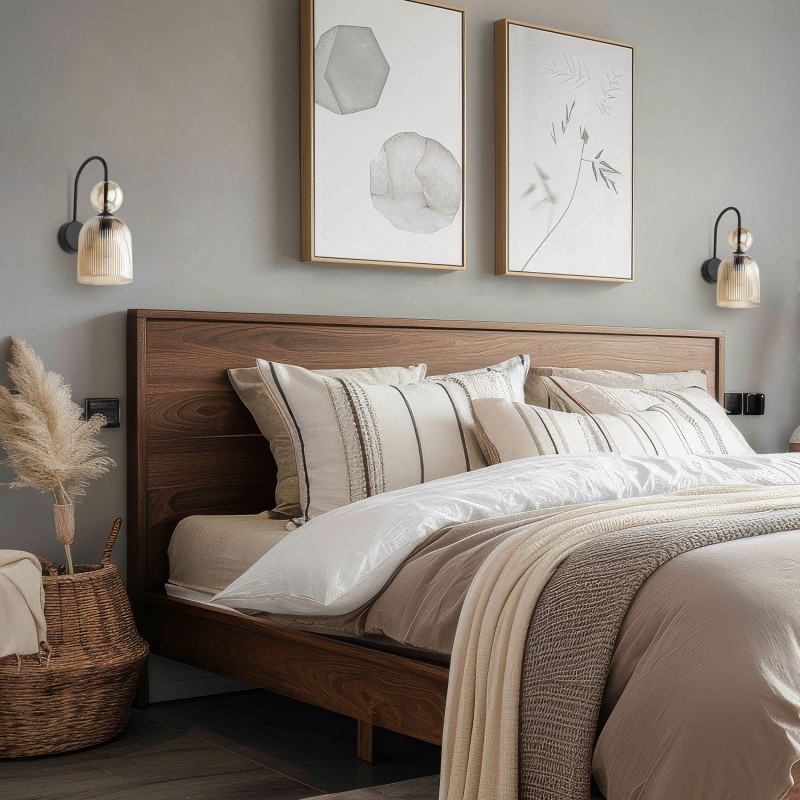 Applique da parete Sophia cognac E14 1 luce TK Lighting