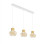 Lampadario sospensione Kino cognac LED 36 W Fabas