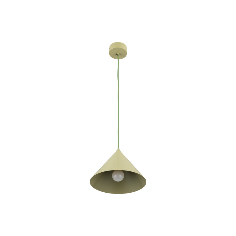 Sospensione Cono S pistacchio 1 luce E27 TK Lighting