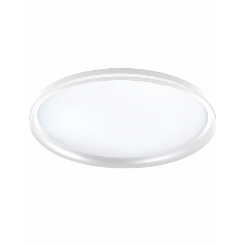 Plafoniera LED integrato Isy 64W bianca Fabas