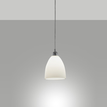 Sospensione Provenza 1 luce bianca E27 Fabas