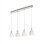 Lampadario Marina 4 luci bianco E27 Fabas