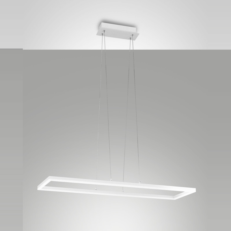 Lampada a sospensione Bard LED 52 W bianca Fabas