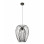 Lampada a sospensione Camp 1 luce nera E27 Fabas