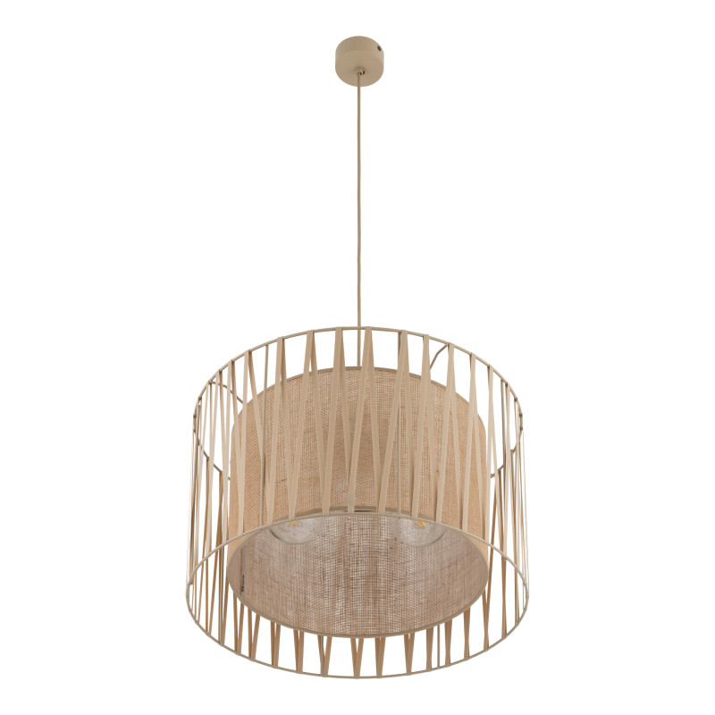 Lampadario Harmony 3 luci sabbia E27 TK Lighting