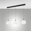 Lampadario Deva LED 42W trasparente Fabas