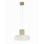 Lampadario Lunar LED bianco dorato Fabas