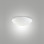 Plafoniera Pandora bianca 1 luce E27 Fabas