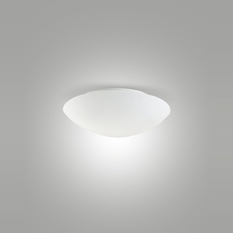 Plafoniera Pandora bianca 1 luce E27 Fabas