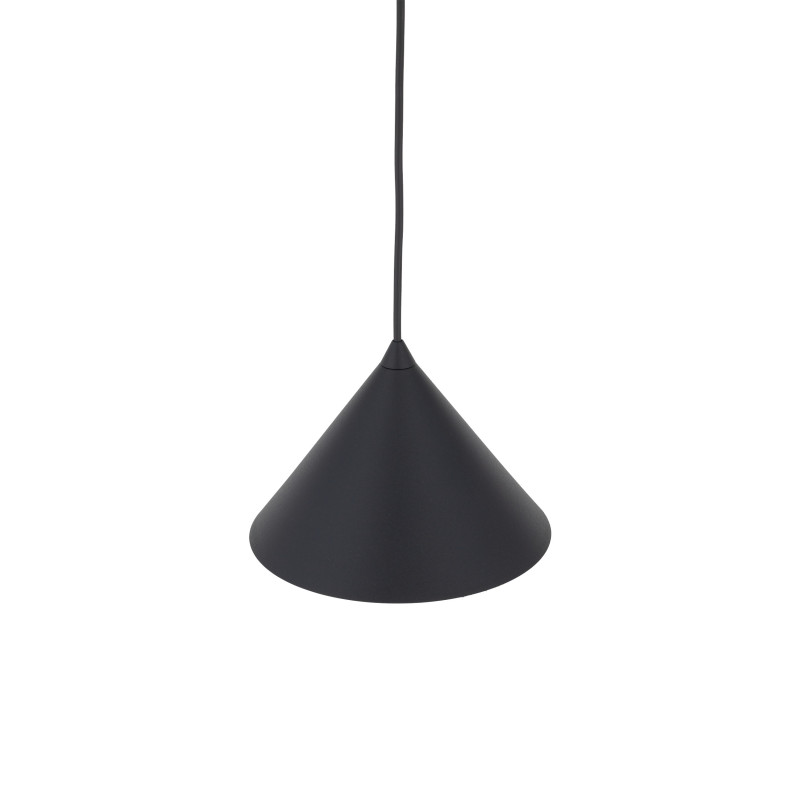 Sospensione Cono S Black 1 luce nero E27 TK Lighting