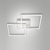 Plafoniera Bard Smart Luce bianca LED 52W Fabas