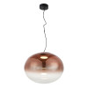 Lampadario Ovalia 1 luce ametista sfumato LED 23 W Fabas