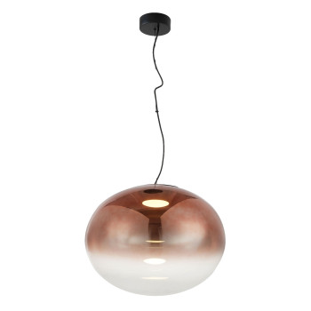 Lampadario Ovalia 1 luce ametista sfumato LED 23 W Fabas