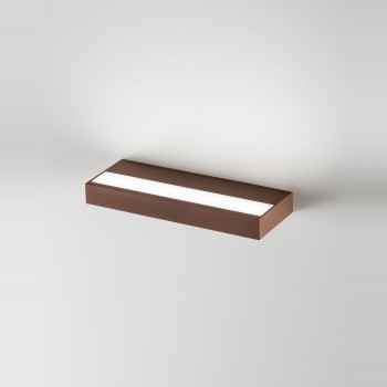 Applique LED Snap corten minimale 36W Fabas