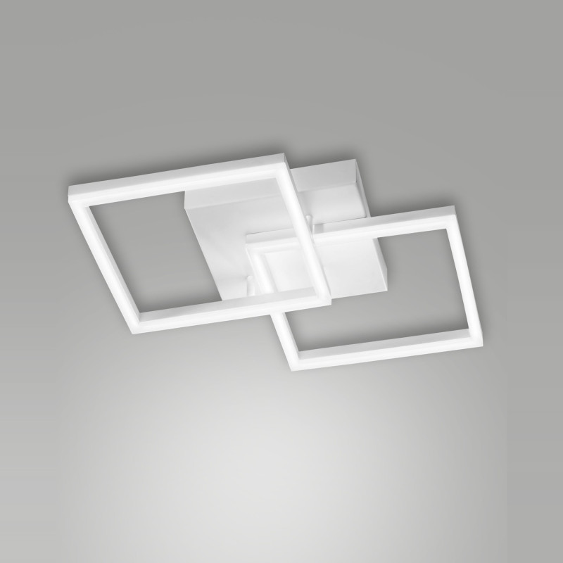 Plafoniera Bard Smart Luce LED bianca Fabas
