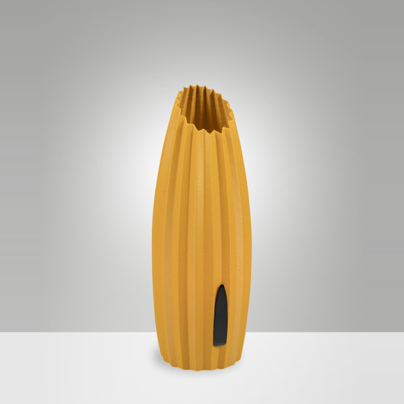 Lampada da tavolo Nadine senape G9 Fabas