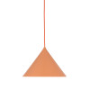 Lampadario Cono arancione 1 luce E27 TK Lighting