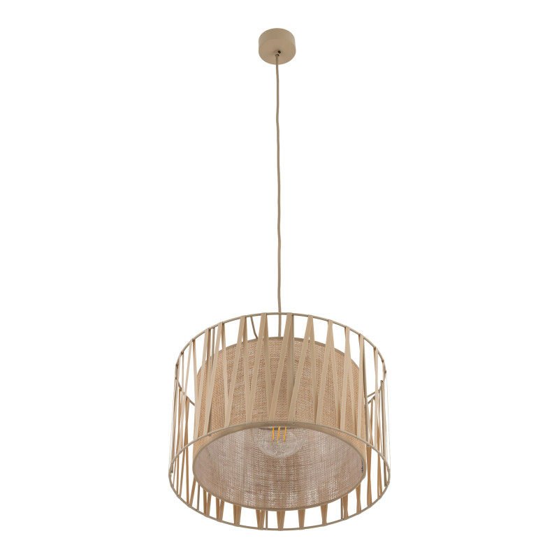 Sospensione Harmony sabbia 1 luce E27 TK Lighting
