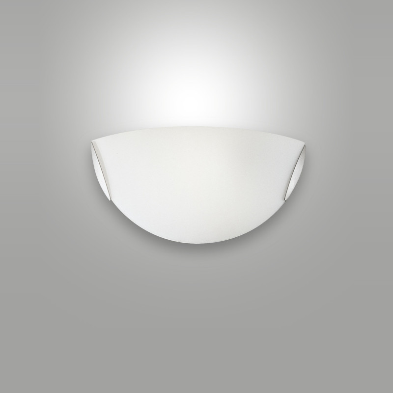Applique da parete Fox bianca 1 luce E27 Fabas
