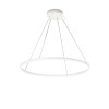 Lampadario Giotto Smart Luce 60 W bianco Fabas