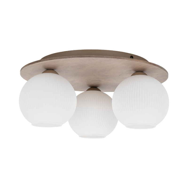 Plafoniera Virlo bianca 3 luci E14 stile classico TK Lighting
