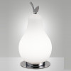 Lampada da tavolo Wilma LED touch bianca Fabas